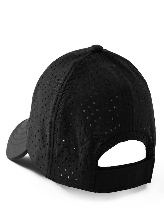 Jastore Kids Sun Hats for Girls Boys Quick Drying Baseball Cap Lightweight Sun Protection Hat for Outdoor Activity (US, Age, 3 Years, 6 Years, Black) - Image 2